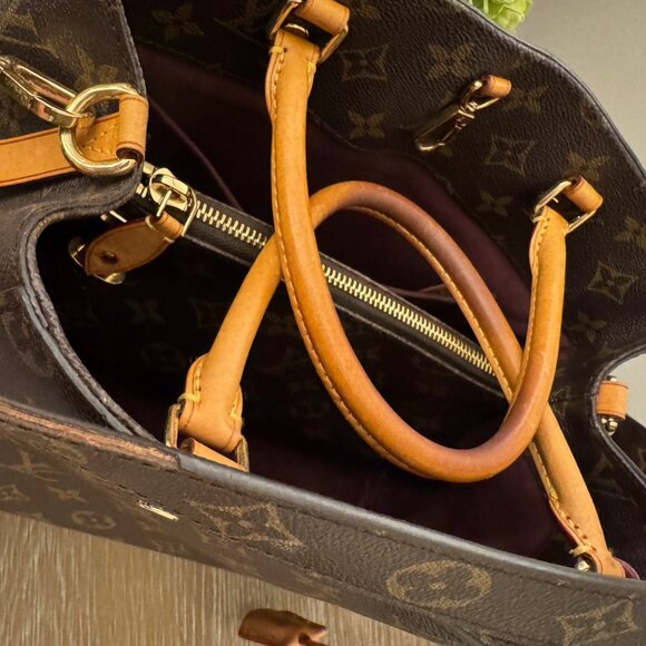 LOUIS VUITTON Monogram Montaigne MM Authentic - Picture 7 of 16